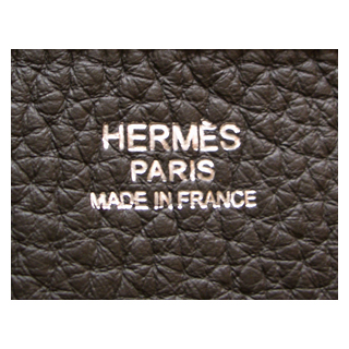 Replica Hermes Evelyne PM Clemens Graphite Silver Hardware On Sale - Click Image to Close